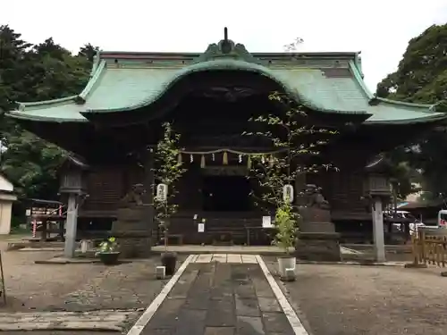 下総国三山　二宮神社の本殿・本堂