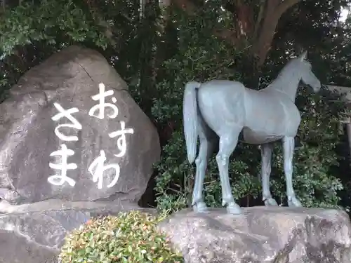 駒木諏訪神社の狛犬