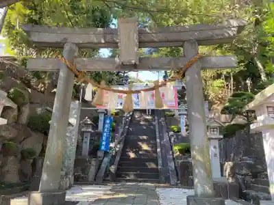 師岡熊野神社の鳥居