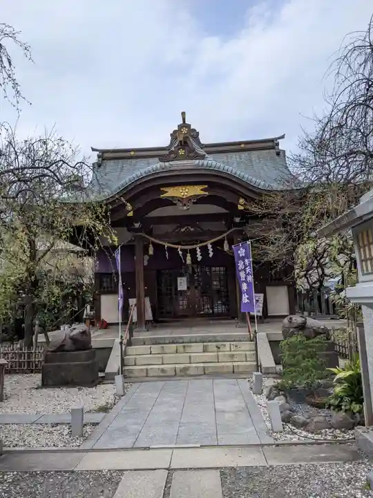 牛天神北野神社の本殿・本堂