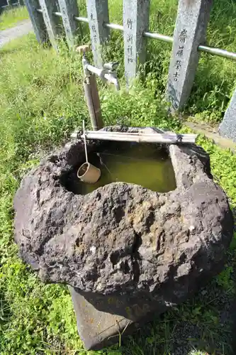 鳥頭神社の手水