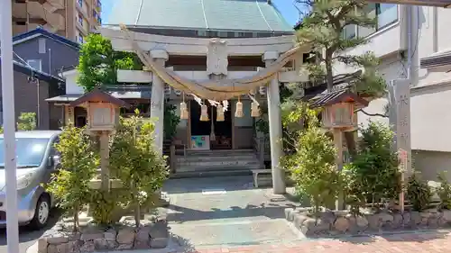 秋葉神社の鳥居