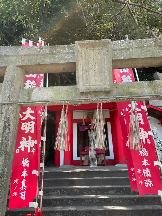 徳島眉山天神社の末社・摂社