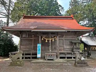 於呂閇志胆澤川神社の本殿・本堂