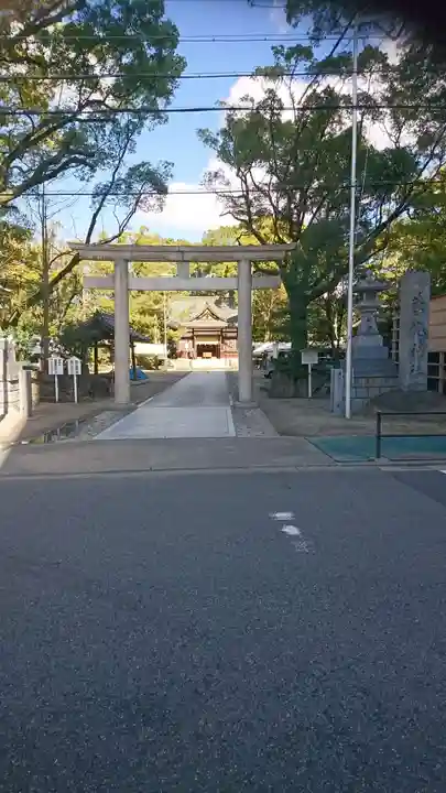 築地神社の鳥居
