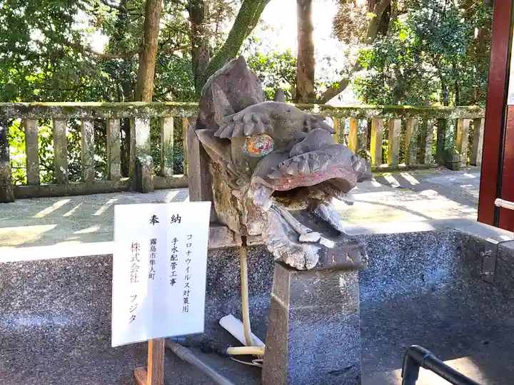鹿児島神宮の手水舎