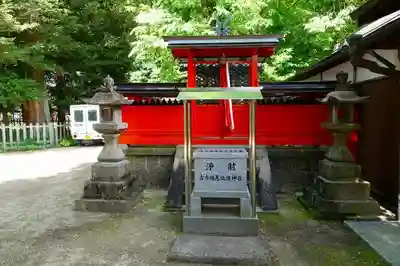 宇太水分神社の末社・摂社