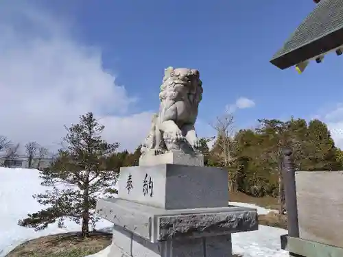 豊幌神社の狛犬