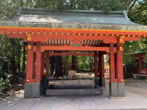 武蔵一宮氷川神社の手水