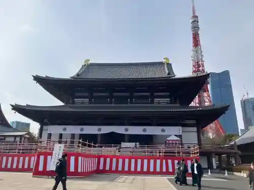 増上寺の体験その他