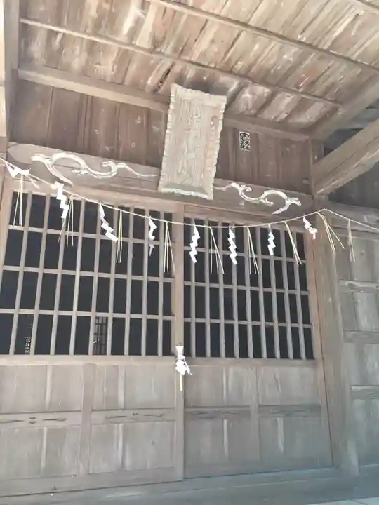 佐波々地祇神社の本殿・本堂