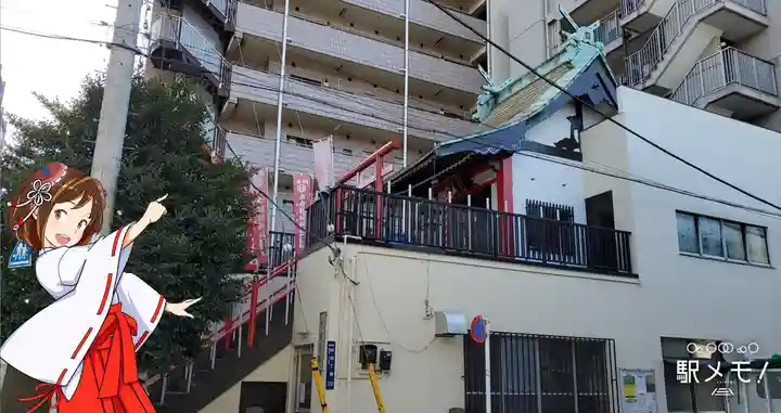 永倉稲荷神社の本殿・本堂