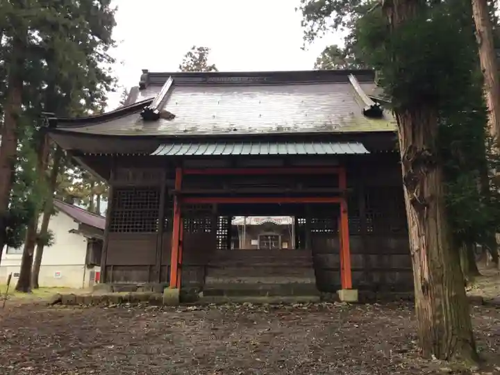 高杜神社の山門・神門
