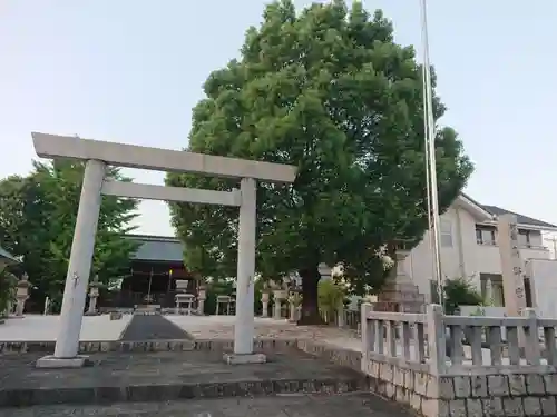 高野宮社の鳥居