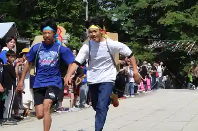 釧路一之宮 厳島神社のお祭り