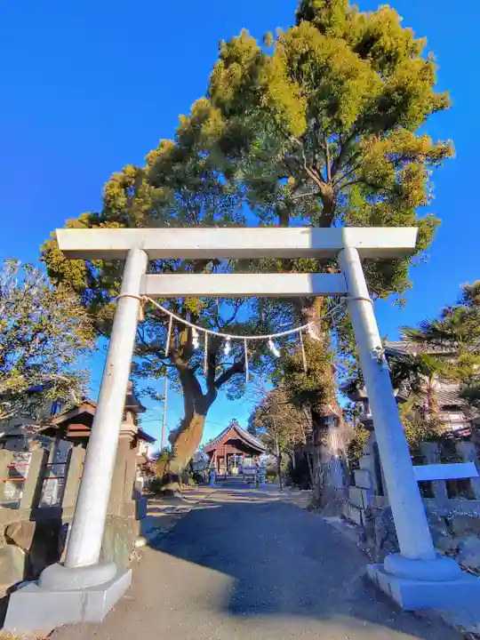 天神社(土田)の鳥居