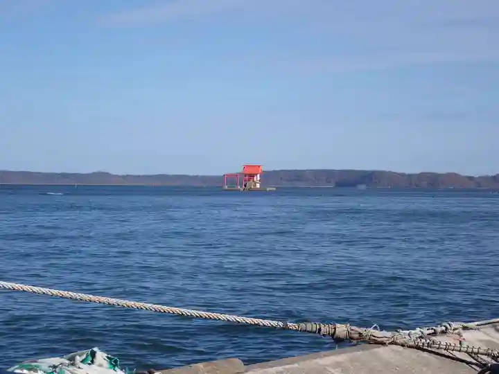 牡蠣島辨天神社の本殿・本堂