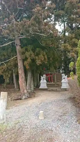 表刀神社の狛犬