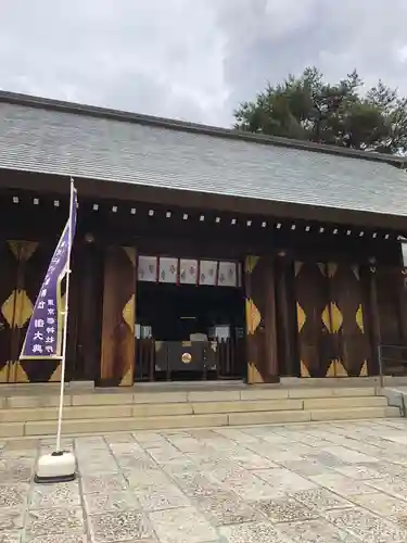 松陰神社の本殿・本堂