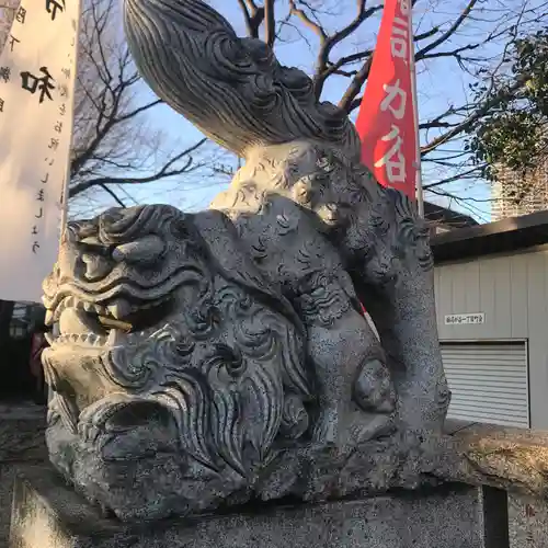 大鳥神社の狛犬