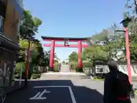 亀戸天神社の鳥居