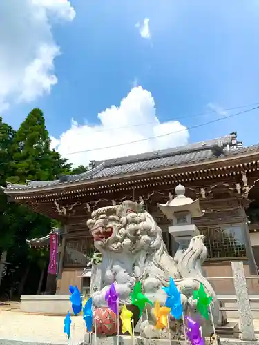 金井神社の狛犬