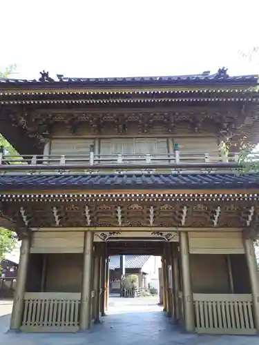 総願寺の山門・神門