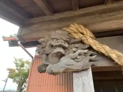 八幡神社の芸術