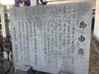 天神社（余坂天神社）の歴史