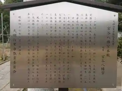 宮谷八幡神社の歴史