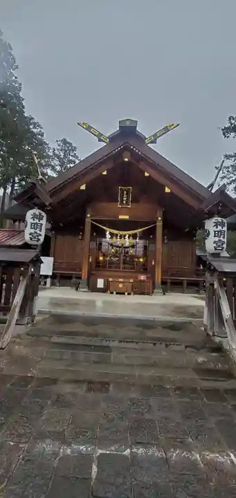 大間々神明宮の本殿・本堂