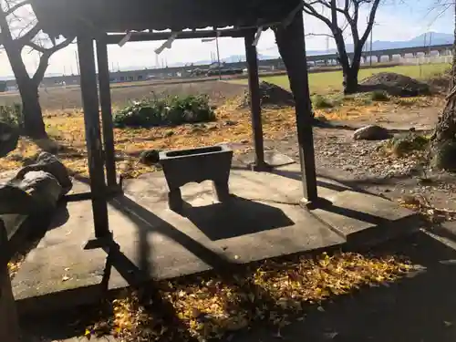 天神社の手水