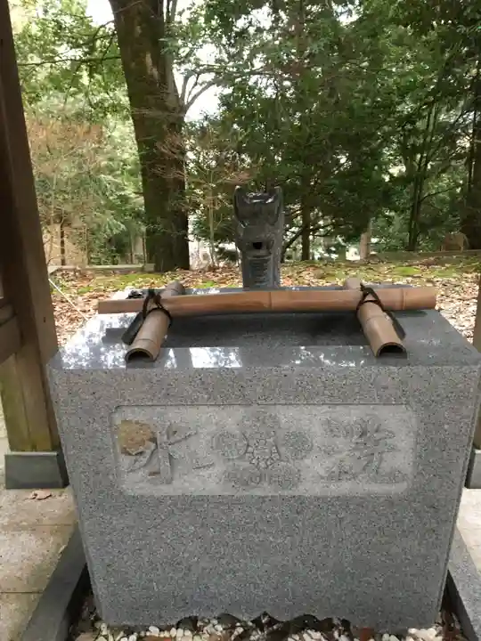 天満神社の手水舎