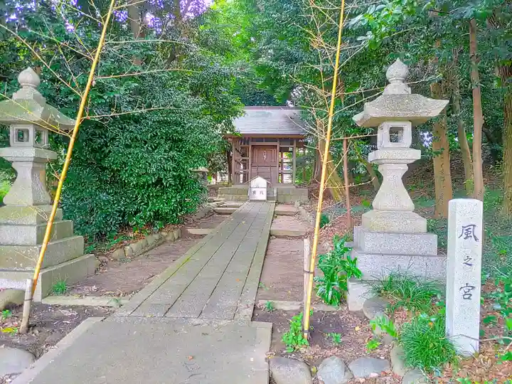 神明社(高之宮神明社)の末社・摂社