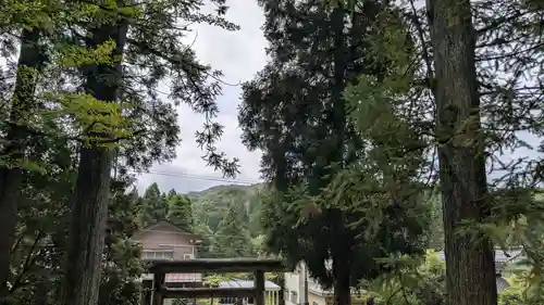 神明社の景色