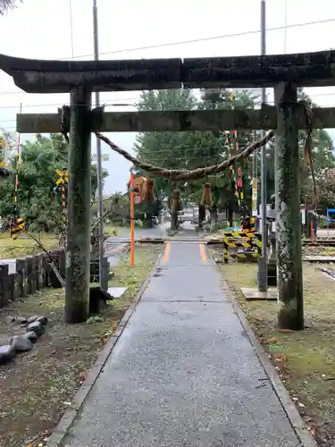 大原阿蘇神社の鳥居