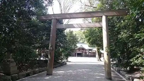 上知我麻神社（熱田神宮摂社）の鳥居