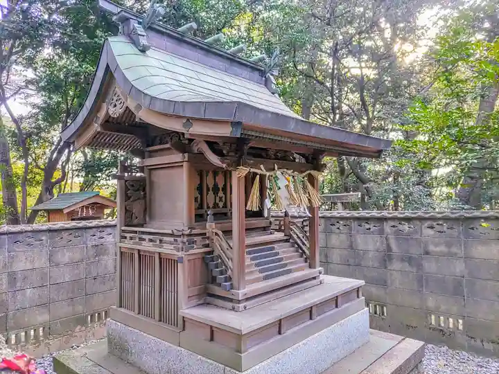 木庭八幡社の本殿・本堂