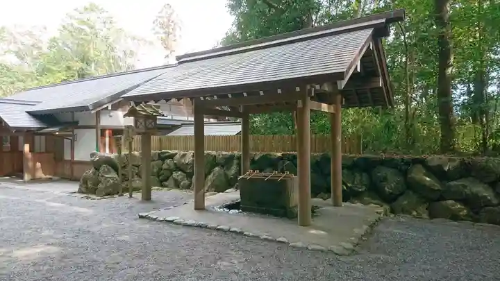 月讀宮(皇大神宮別宮)の手水舎