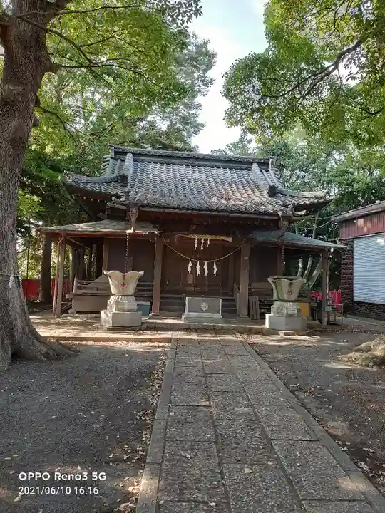小栗原稲荷神社の本殿・本堂