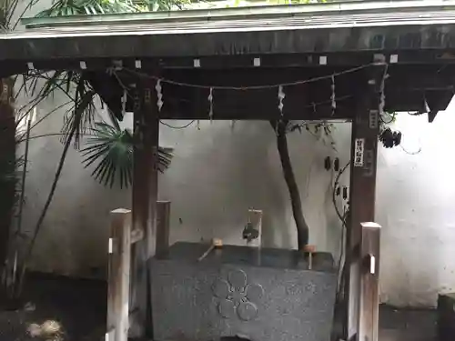 櫻木神社の手水舎