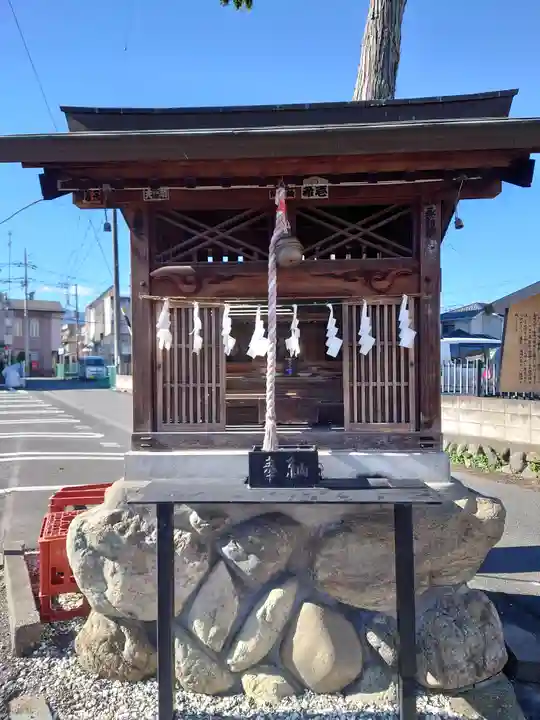 諏訪社の本殿・本堂