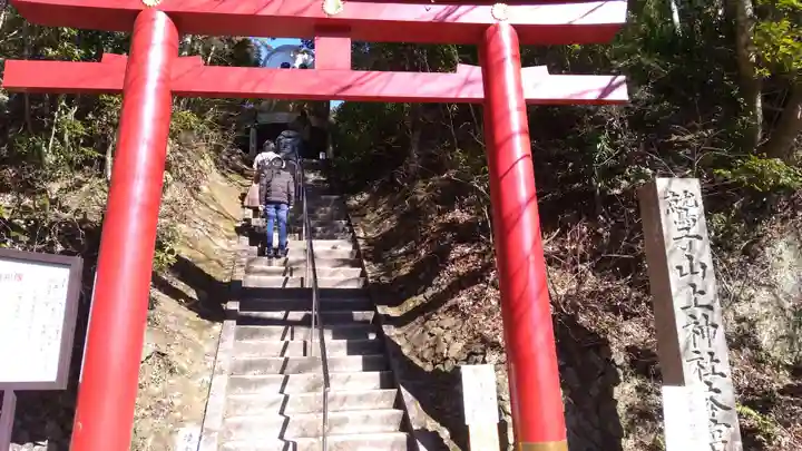鷲子山上神社の鳥居