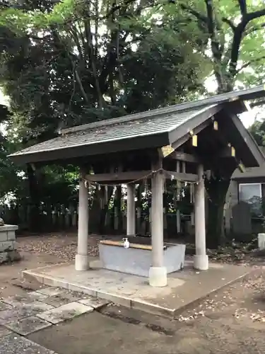 北星神社の手水舎