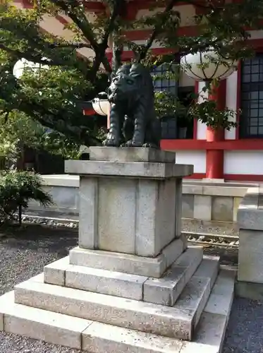 由岐神社の狛犬