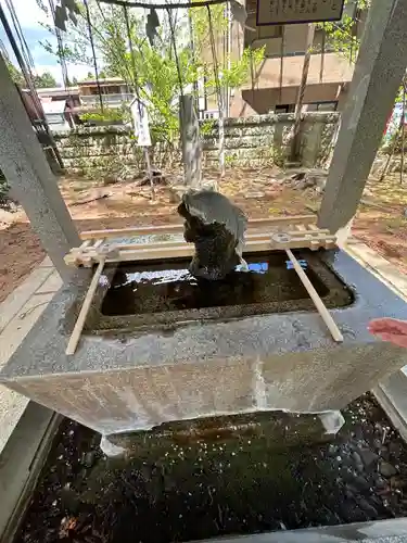 神炊館神社 ⁂奥州須賀川総鎮守⁂の手水