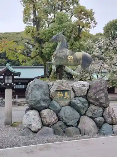 真清田神社の狛犬