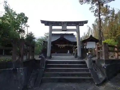 伊射奈美神社の鳥居