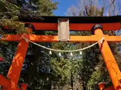 新倉富士浅間神社の鳥居