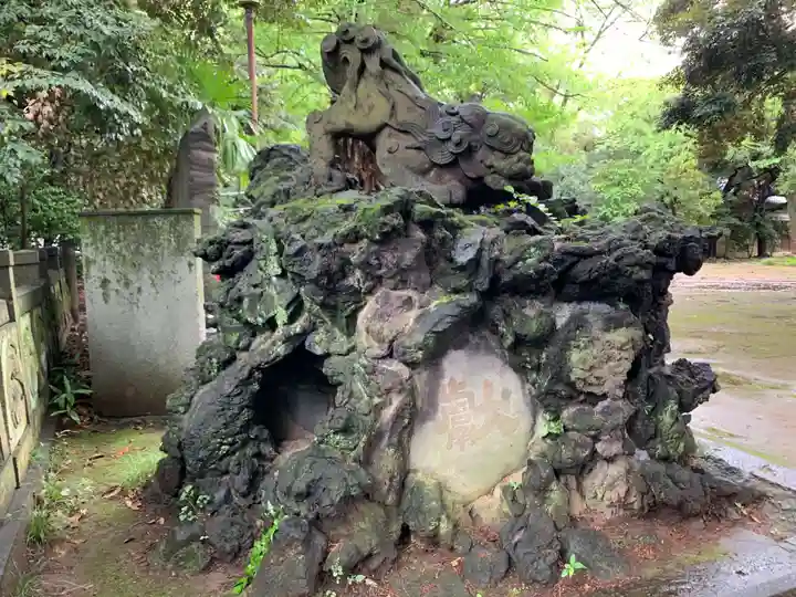赤坂氷川神社の狛犬